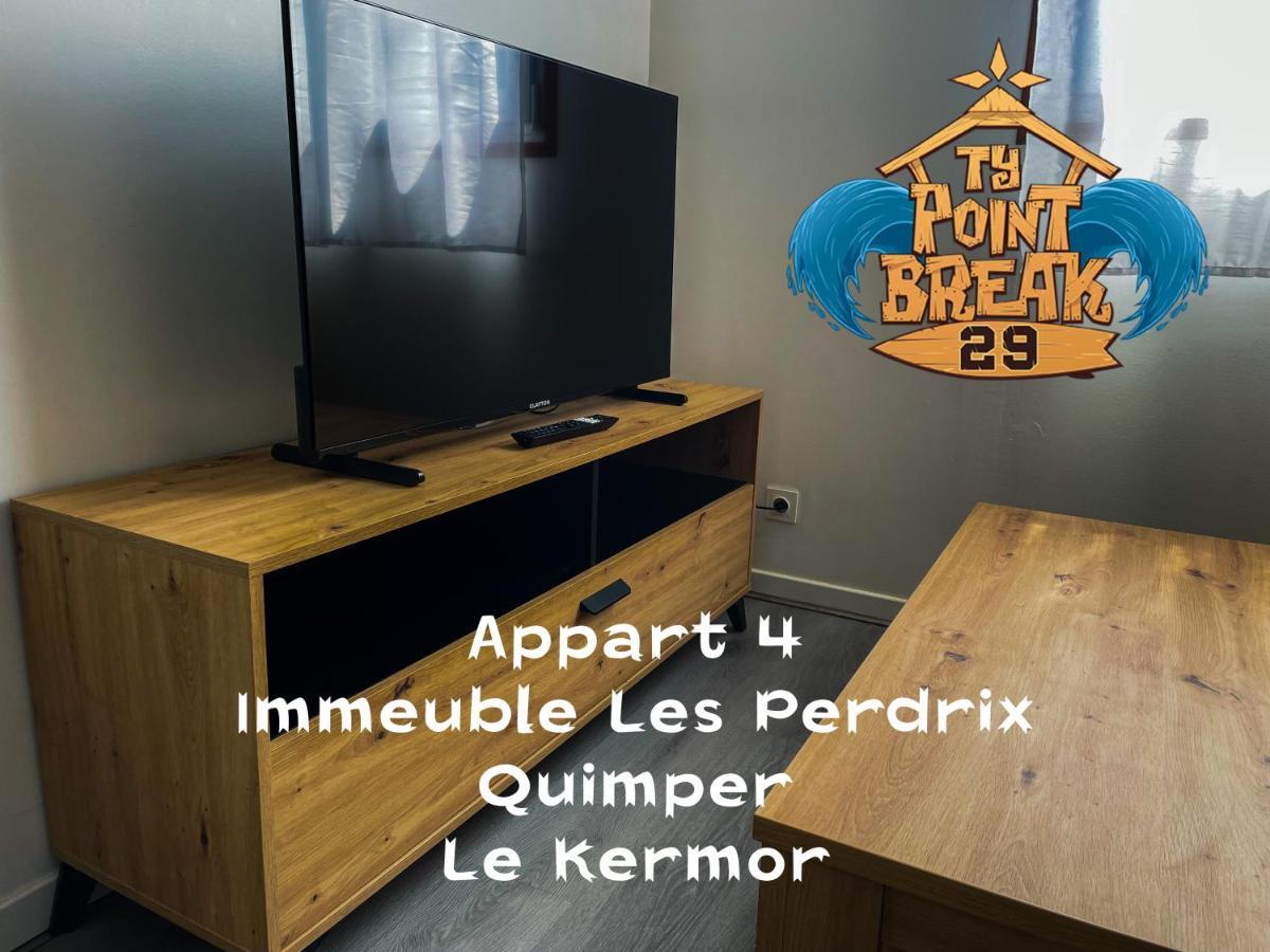 Apartament Immeuble Les Perdrix Quimper Zewnętrze zdjęcie
